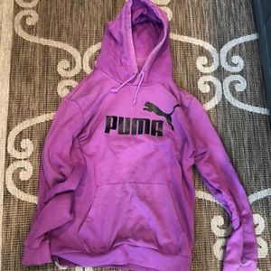 Puma sweatshirt - - Purple